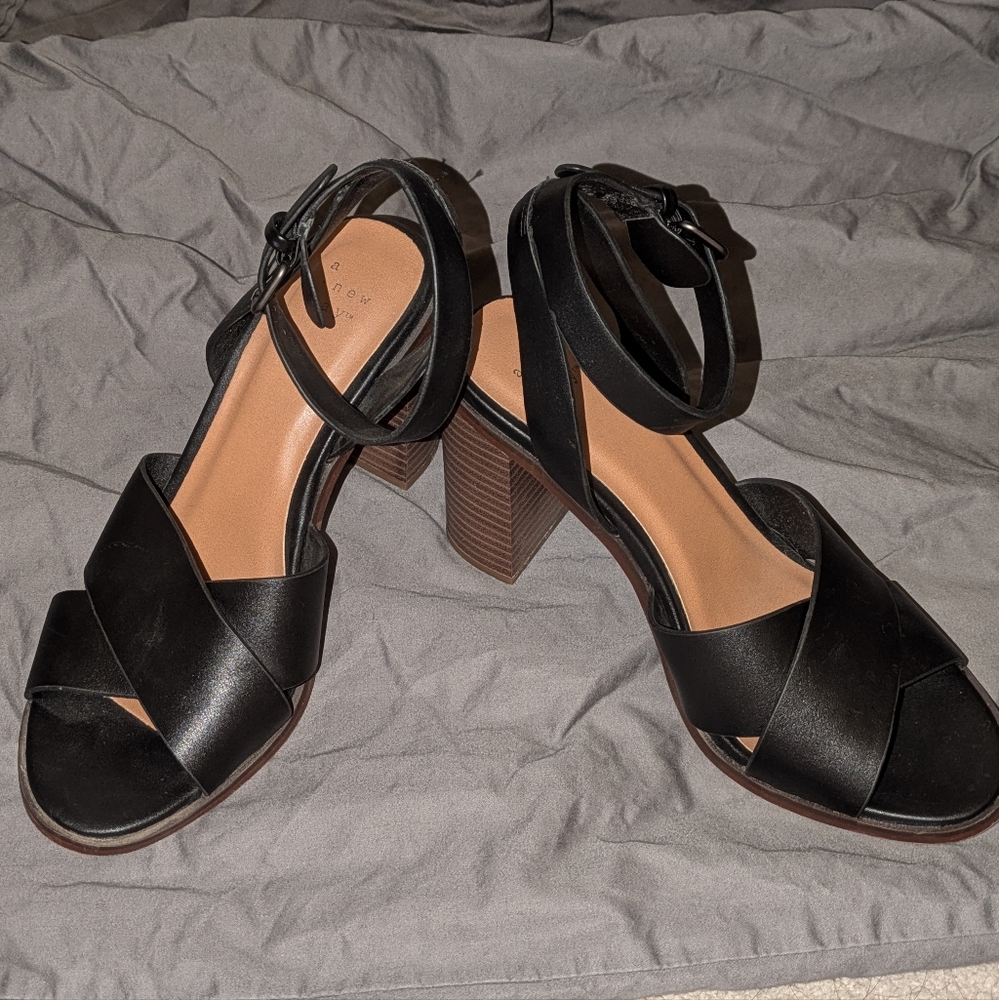 A New Day Women's Heeled Sandals, Size 7.5